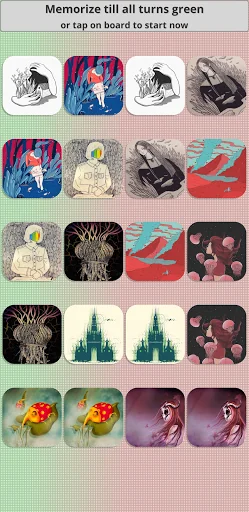 Picture Matching Memory Game screenshot 1