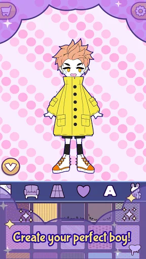 BatDoll monster boy maker game screenshot 3