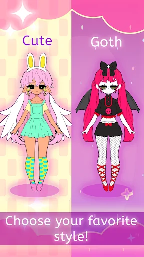 Moon's Closet dress up game screenshot 3