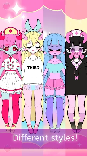 Moon's Closet dress up game screenshot 4