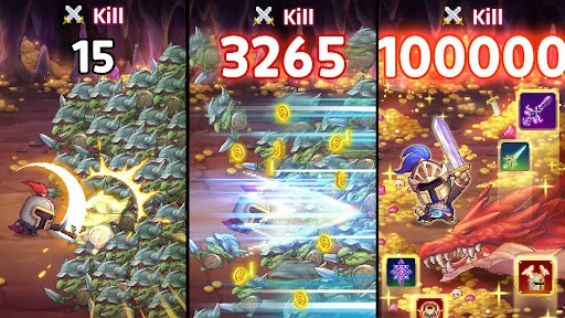 Retro Hero Mr Kim : Idle RPG screenshot 1