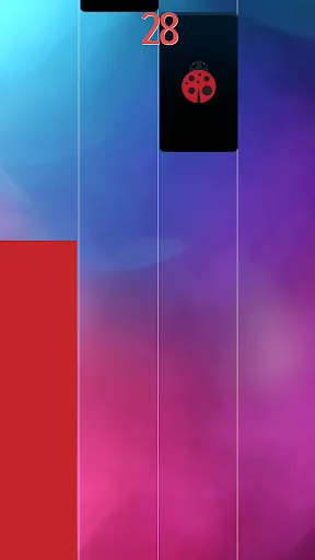 Piano Noir Ladybug Tiles 2 screenshot 4