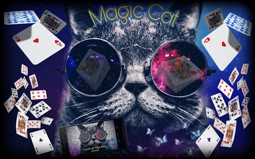Card magic - disappearing card