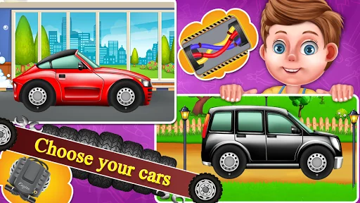 Kids Car Garage