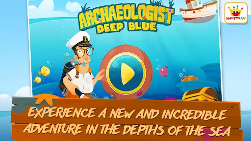 Archaeologist Deep Blue - Kids screenshot 1