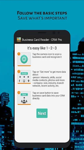 Business Card Reader - CRM Pro