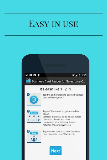 Salesforce Business Card Scann