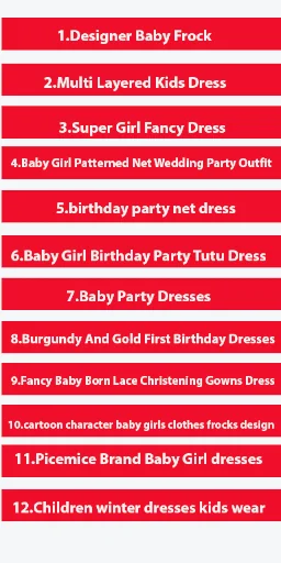 5000+ Collection Of Baby Frock