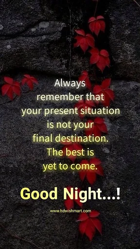 Motivational Good Night Quotes