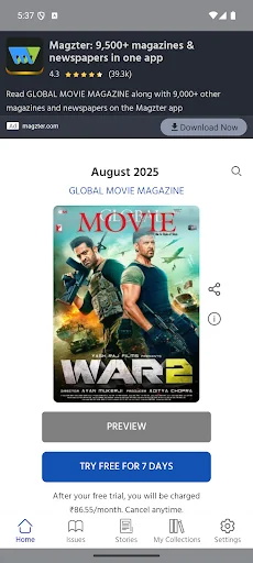 GLOBAL MOVIE MAGAZINE