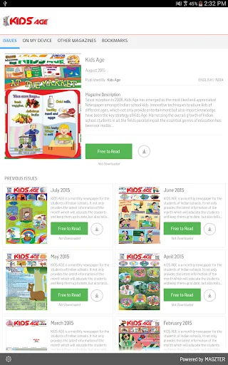 Kids Age