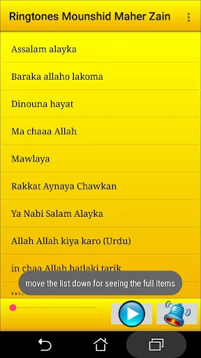 Ringtones of Maher Zain for ph screenshot 1