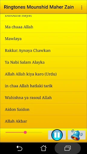 Ringtones of Maher Zain for ph screenshot 2
