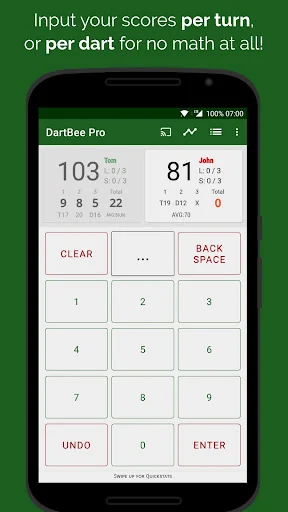 DartBee - Darts Score Counter screenshot 2
