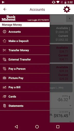 Bank Midwest screenshot 2