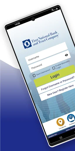 FNBT Personal Mobile Banking screenshot 1