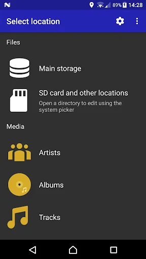 Edym audio tag editor screenshot 1