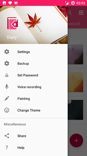 Diary App with Password