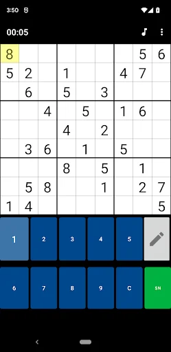 Sudoku App with many levels