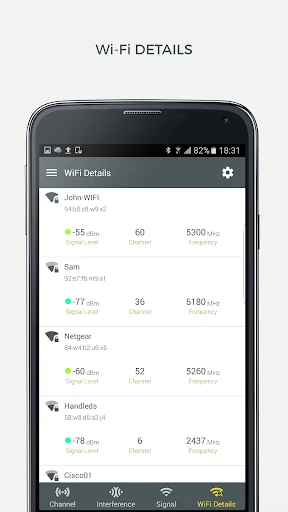 WiFi Analyzer and Surveyor screenshot 4