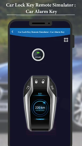Car Lock Key Remote Simulator screenshot 1