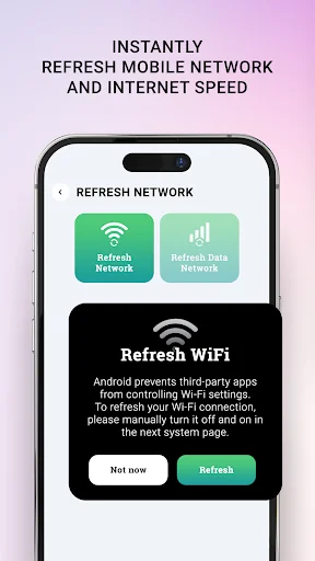 Network Signal Refresh & Test