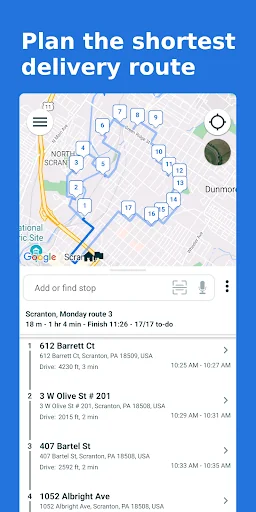 Multi-Stop Route Planner