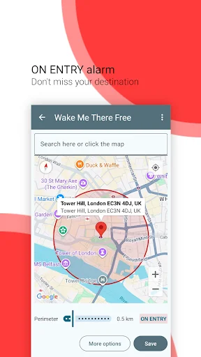 Wake Me There - GPS Alarm screenshot 2