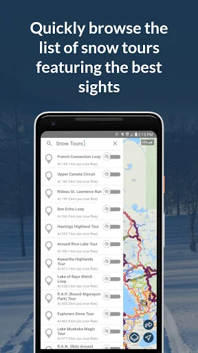 Go Snowmobiling Ontario screenshot 4
