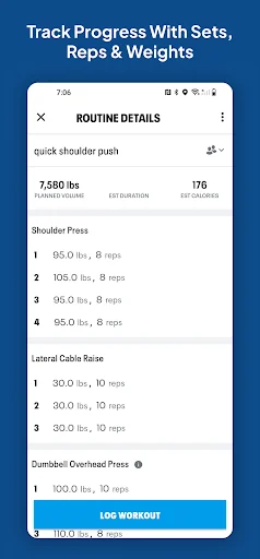 Map My Fitness Workout Tracker screenshot 3