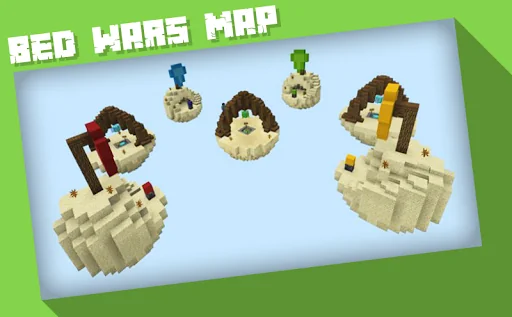 Map Bed Wars for MCPE screenshot 1