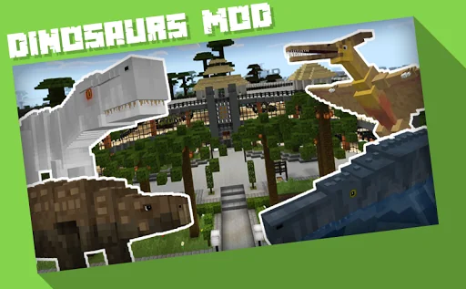Jurassic Craft Dinosaurs Mod