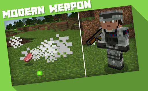 Modern Guns & Weapons Mod screenshot 2