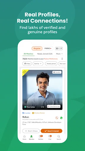 Marathi Matrimony Marriage App screenshot 3