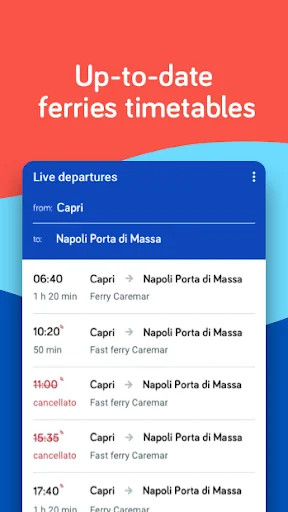 Marineline: live departures