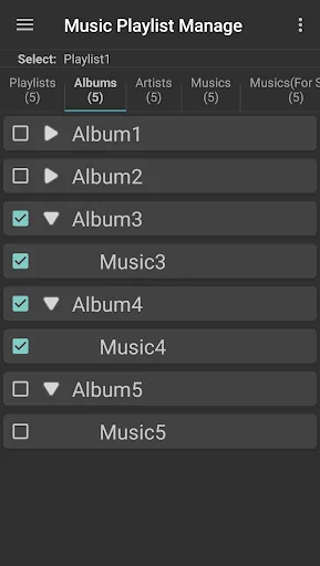 Music Playlist Manage screenshot 3