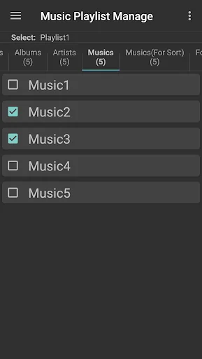 Music Playlist Manage screenshot 4