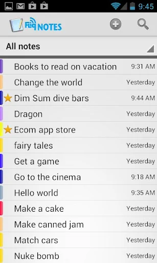 Fliq Notes Notepad