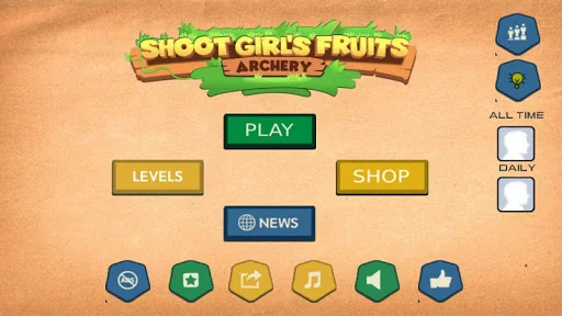Shoot Girl's Fruits : Duck Sho