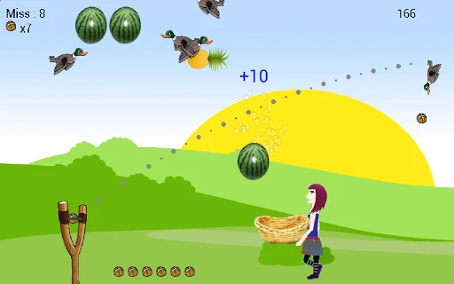 Shoot Girl's Fruits screenshot 2