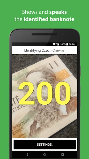 Cash Reader: Bill Identifier screenshot 1