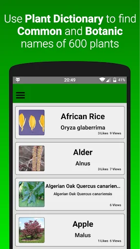 Plants Dictionary