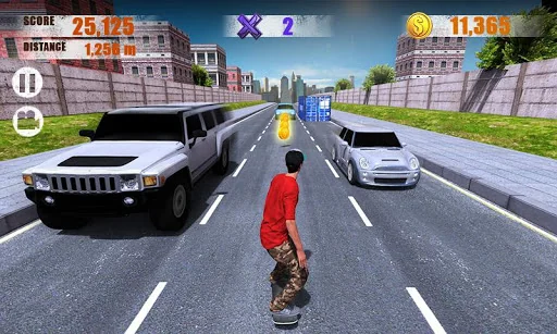 Street Skater 3D screenshot 1