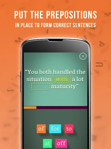 Learn English Preposition Game