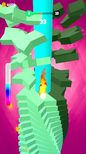 Drop Stack Ball - Helix Crash screenshot 2