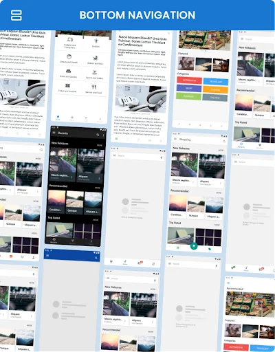 MaterialX - Material Design UI screenshot 1