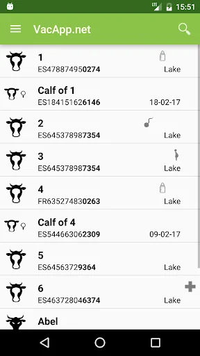 VacApp - Livestock management screenshot 1