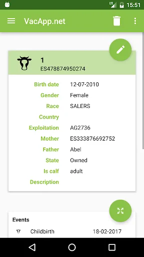 VacApp - Livestock management screenshot 2