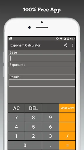 Exponent Calculator