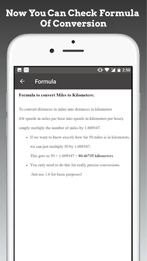 Miles to Kilometers / miles to screenshot 4